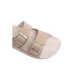 Muya Nova Anatomik Taban Unisex Terlik - Açık Vizon - 39