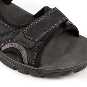 Muya Taurus Anatomik Taban Erkek Sandalet - Siyah - 40