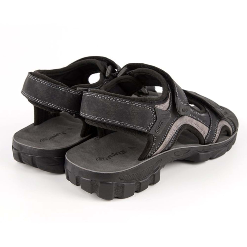 Muya Taurus Anatomik Taban Erkek Sandalet - Siyah - 40