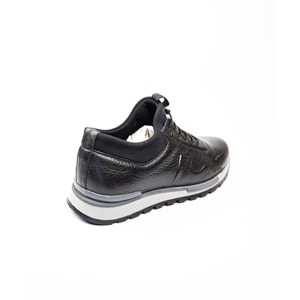 VOYAGER 5333 ERKEK HAKİKİ DERİ SPOR AYAKKABI KIŞ - SİYAH - 44