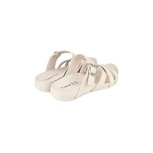 Muya Gizeh Anatomik Taban Kadın Terlik - Krem - 40