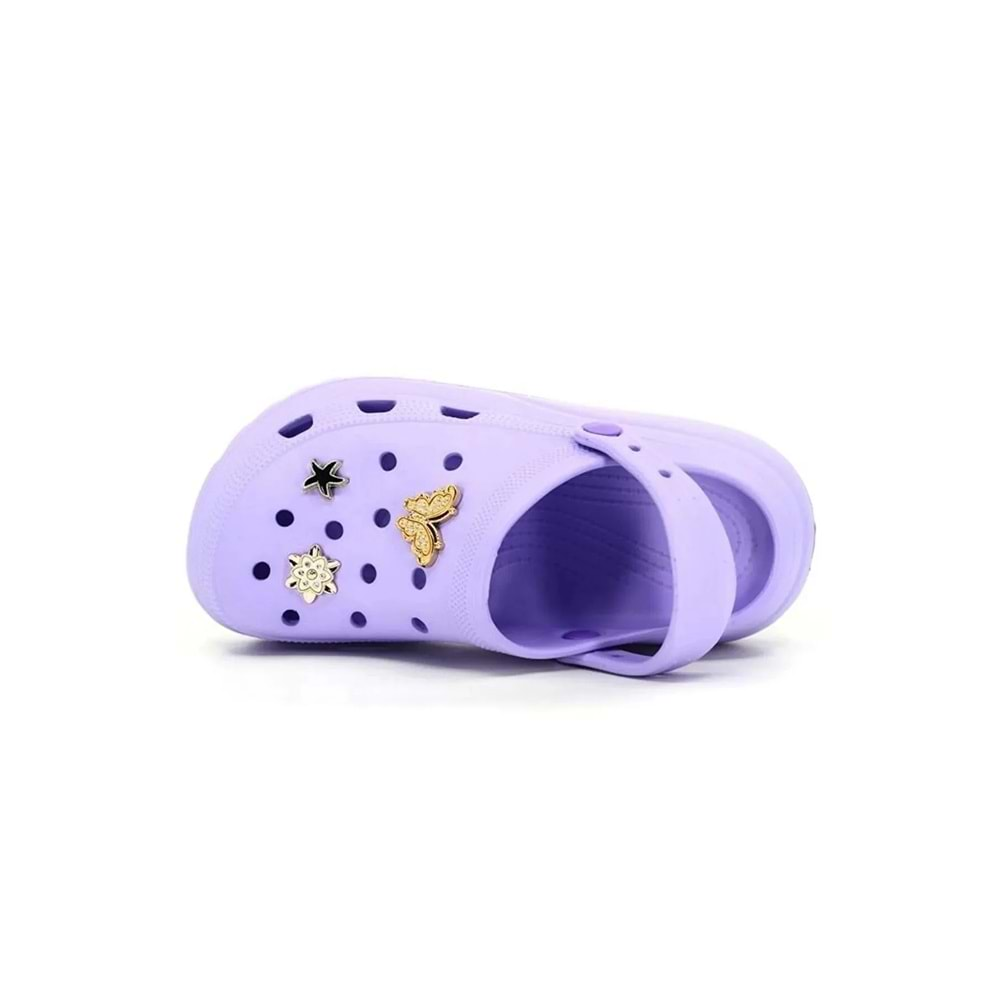 SONIMIX EZ129.01 ZENNE YÜKSEK CROCS - MOR - 40