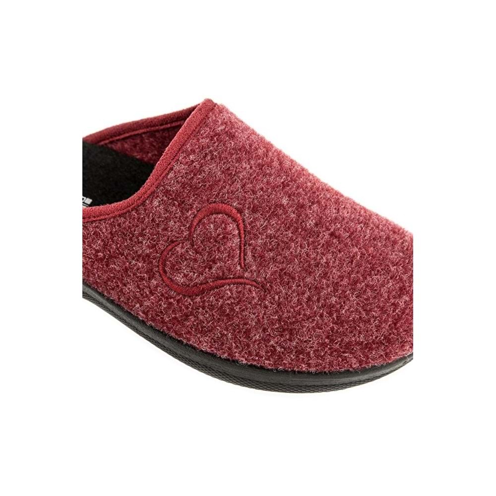 Muya Mochi Anatomik Taban Kadın Ev Terliği - Bordo - 40