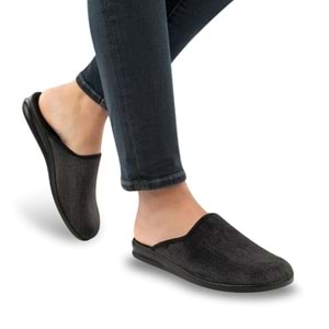 Muya Robin Anatomik Taban Erkek Ev Terliği - Siyah - 40