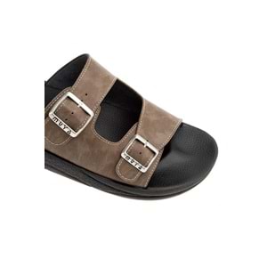 Muya Ditta Anatomik Taban Dört Mevsim Erkek Terlik - Vizon - 40