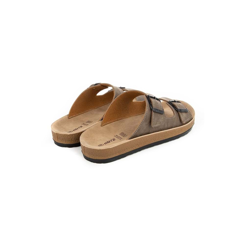 Muya Yuna Anatomik Taban Unisex Terlik - Vizon - 37