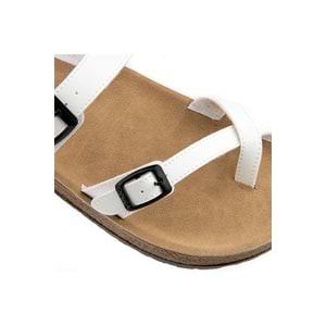 Muya Anny Anatomik Taban Kadın Terlik - Beyaz - 36