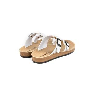 Muya Anny Anatomik Taban Kadın Terlik - Beyaz - 36