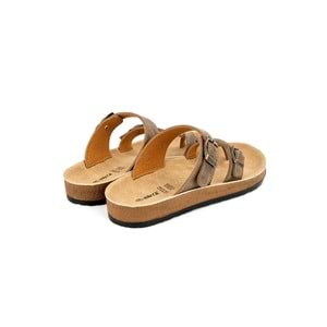 Muya Anny Anatomik Taban Kadın Terlik - Vizon - 40