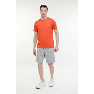 KİNETİX M-SN233 BSC PES T-SH 4FX ERKEK KISA KOL TİŞÖRT - TURUNCU - XXL