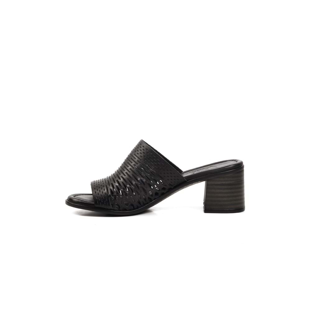 VOYAGER 9723 KADIN DERİ TERLİK - SİYAH - 36