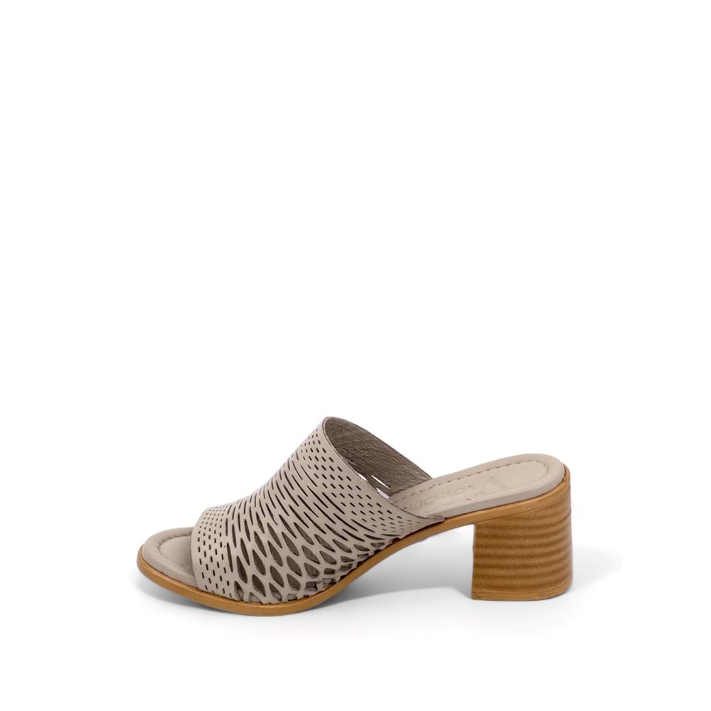 VOYAGER 9723 KADIN DERİ TERLİK - TAŞ - 40