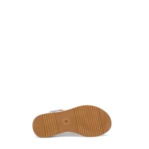 VOYAGER 9716 KADIN DERİ SANDALET - BEYAZ - 40