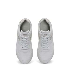 KİNETİX LESCAR TX W 4FX - BEYAZ-A.GRİ-TOZ PEMBE - 38