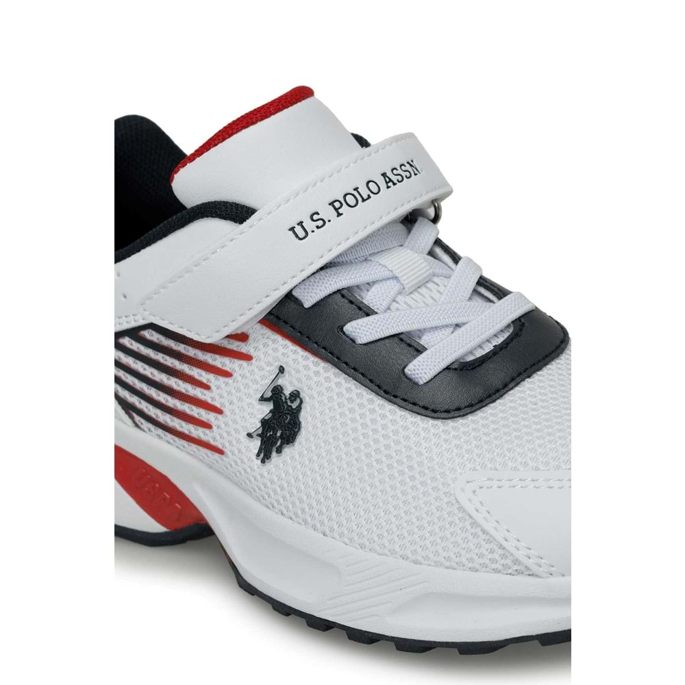 U.S. POLO ASSN. RICK JR 4FX - BEYAZ-MAVİ-KIRMIZI - 31