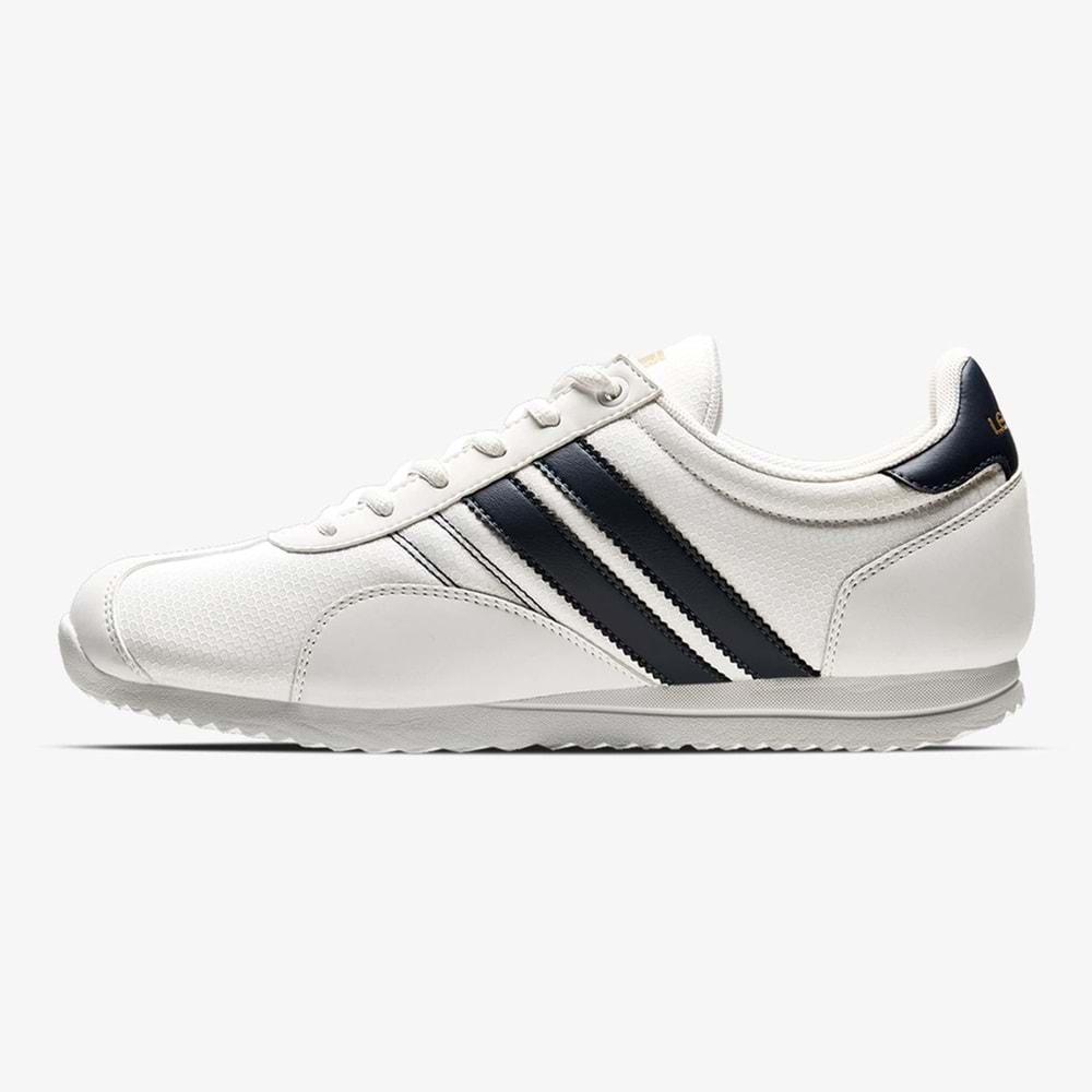 LESCON CAMPUS 7 UNİSEX SNEAKERS SPOR AYAKKABI - BEYAZ - 40