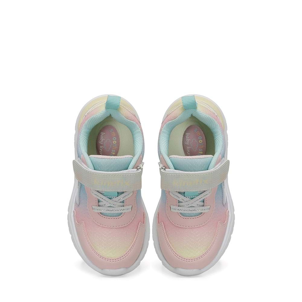 KİNETİX GINNY 4FX KIZ ÇOCUK SPOR AYAKKABI - A.PEMBE-MINT-SARI - 22