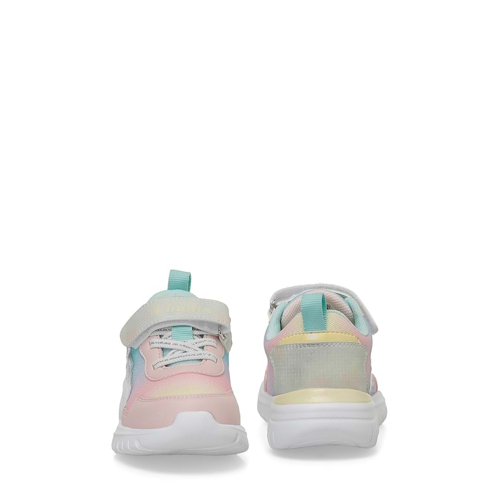 KİNETİX GINNY 4FX KIZ ÇOCUK SPOR AYAKKABI - A.PEMBE-MINT-SARI - 22