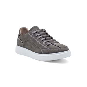 DROPLAND 8790 NUBUK ERKEK AYAKKABI - GRİ - 40