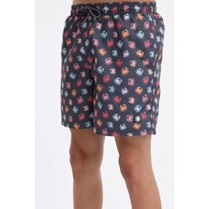 LUMBERJACK ML WERNER 19DS1040 4FX ERKEK DENİZ ŞORTU - ANTRASİT - S