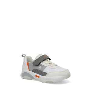 LUMBERJACK LOLAN 4FX ERKEK ÇOCUK SPOR AYAKKABI - BEYAZ-TURUNCU - 31