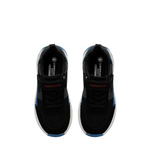LUMBERJACK LOLAN 4FX ERKEK ÇOCUK SPOR AYAKKABI - SİYAH-SAKS - 32