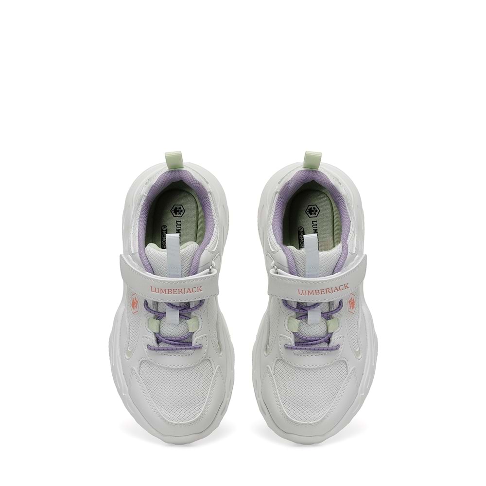 LUMBERJACK DOLL 4FX KIZ ÇOCUK SPOR AYAKKABI - BEYAZ - 31