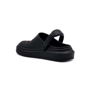AKINALBELLA E263.012 TAŞLI KADIN CROCS TERLİK - SİYAH - 36