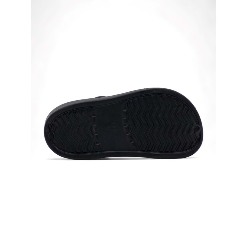AKINALBELLA E263.012 TAŞLI KADIN CROCS TERLİK - SİYAH - 36