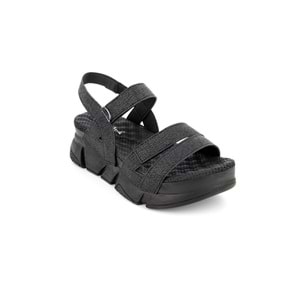 Muya Olimba Anatomik Taban Topuk Dikeni Kadın Sandalet - Siyah - 39