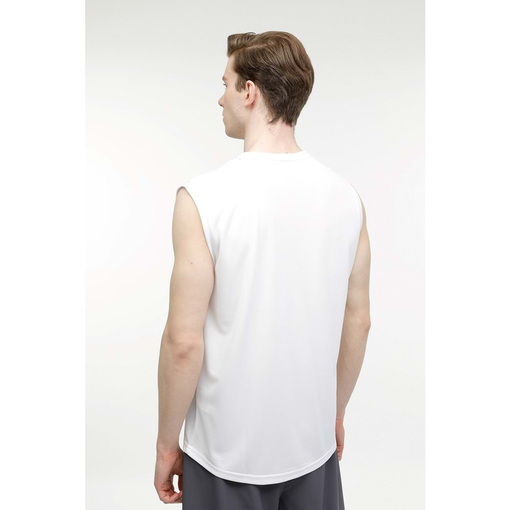 KİNETİX M-SN227 TANK TOP 4FX ERKEK ATLET - BEYAZ - XXL