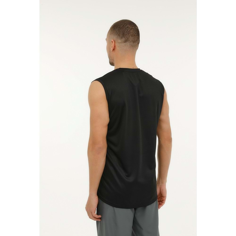 KİNETİX M-SN227 TANK TOP 4FX ERKEK ATLET - SİYAH - XXL