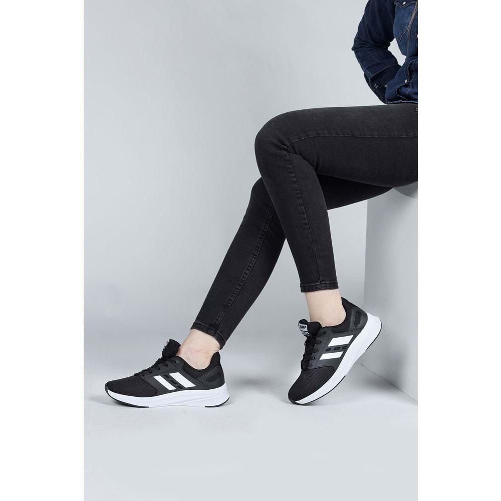 JUMP 29964 UNİSEX SNEAKER GÜNLÜK SPOR AYAKKABI - SİYAH - 40
