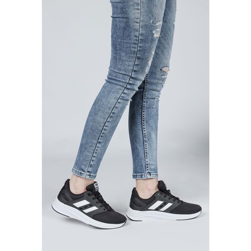JUMP 29964 UNİSEX SNEAKER GÜNLÜK SPOR AYAKKABI - SİYAH - 40