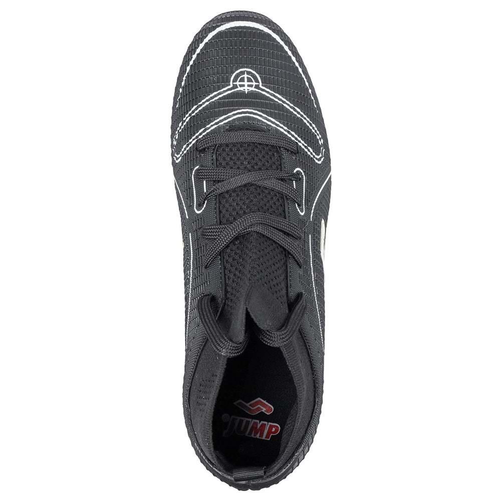 JUMP 30201 ERKEK ÇORAPLI KRAMPON FUTBOL AYAKKABISI - SİYAH - 38