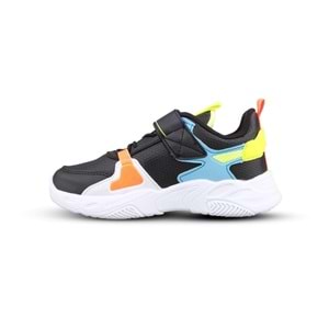 MP 242-3325 ÇOCUK SPOR AYAKKABI - SİYAH-MAVİ - 26