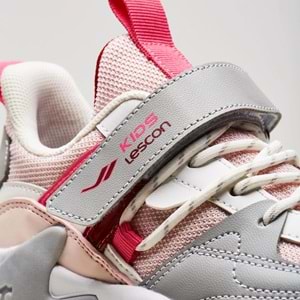 LESCON STRAP ÇOCUK SPOR AYAKKABI - PUDRA - 33