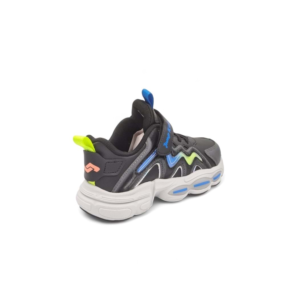 JUMP 31098 ÇOCUK SNEAKER SPOR AYAKKABI - SİYAH - 27