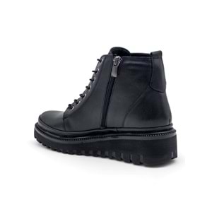 VOYAGER 7685-1 KADIN HAKİKİ DERİ COMFORT BOT - SİYAH - 40