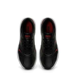U.S. POLO ASSN. FELIX 4PR ERKEK SNEAKER - SİYAH-KIRMIZI - 41