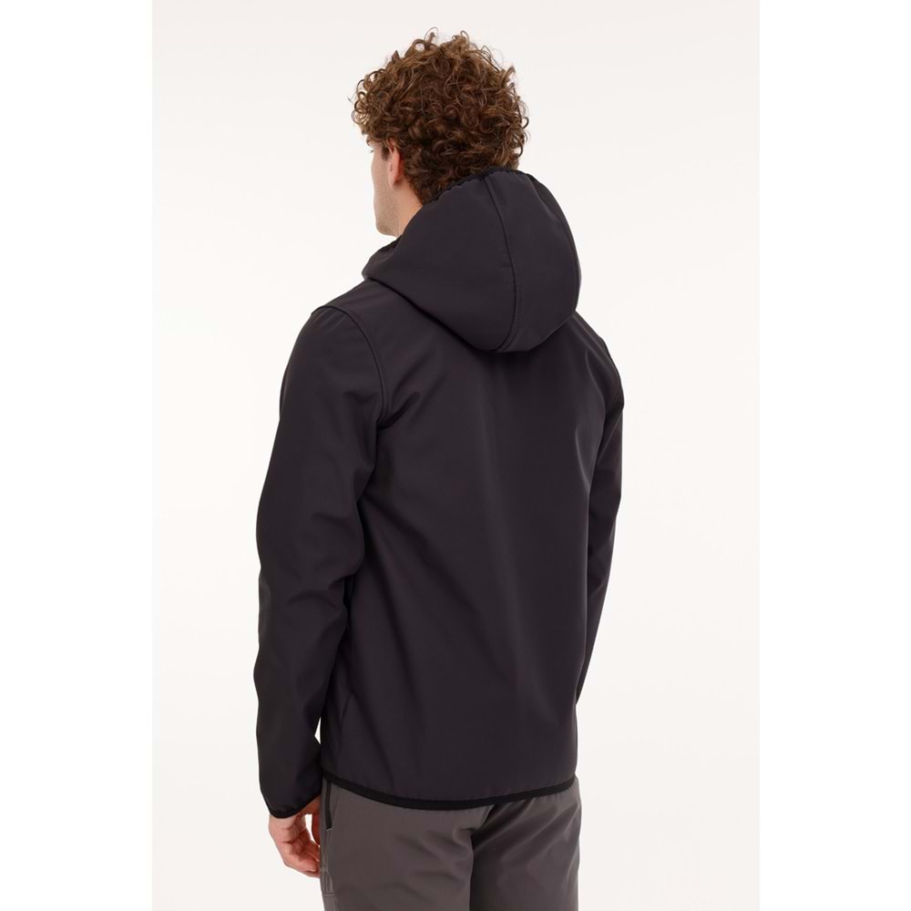 LUMBERJACK BSC SFTSHELL 1GT16 4PR ERKEK CEKET - ANTRASİT - M