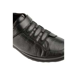 Muya Bridge 6 Nokta Anatomik Taban Topuk Dikeni Hakiki Deri Kadın Ayakkabı - Siyah - 36