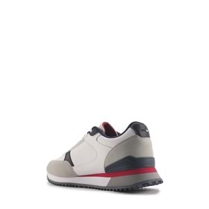 U.S. POLO ASSN. TRACE 4PR ERKEK SPOR AYAKKABI - BEYAZ - 43