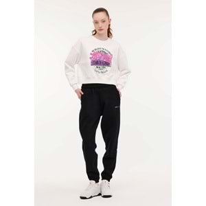 LUMBERJACK WL BONNI 16SS507 4PR KADIN SWEATSHİRT - EKRU - M