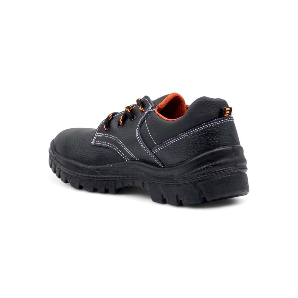 Eldi Bağcıklı Çelik Burunsuz İş Ayakkabısı - SİYAH - 42