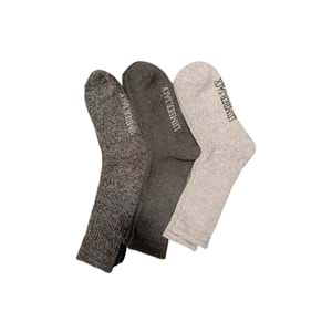 LUMBERJACK ML BIVOR 34CK45 4PR ERKEK 3 LÜ OUTDOOR TERMAL ÇORAP - ANTRASİT - 40-44