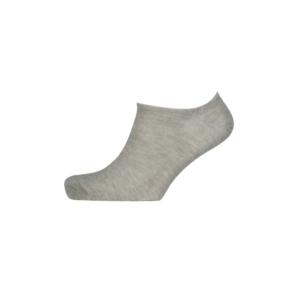 LUMBERJACK WB DEBORAH 32PTK1 4PR UNİSEX 3 LÜ PATİK ÇORAP - GRİ - 36-39