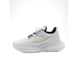 MP 251-3415 ERKEK ÇOCUK SPOR AYAKKABI - BEYAZ-SARI - 34