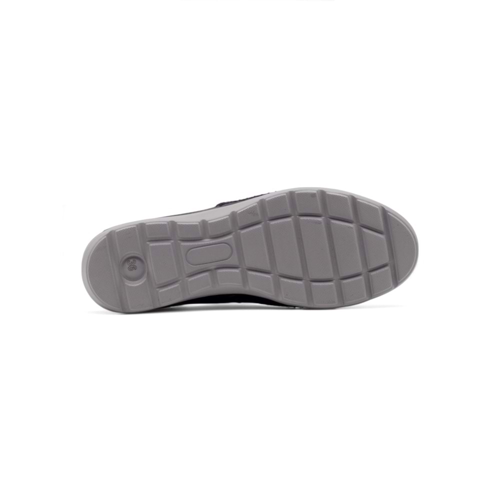 VOYAGER Z110 KADIN HAKİKİ DERİ COMFORT AYAKKABI - SİYAH - 38