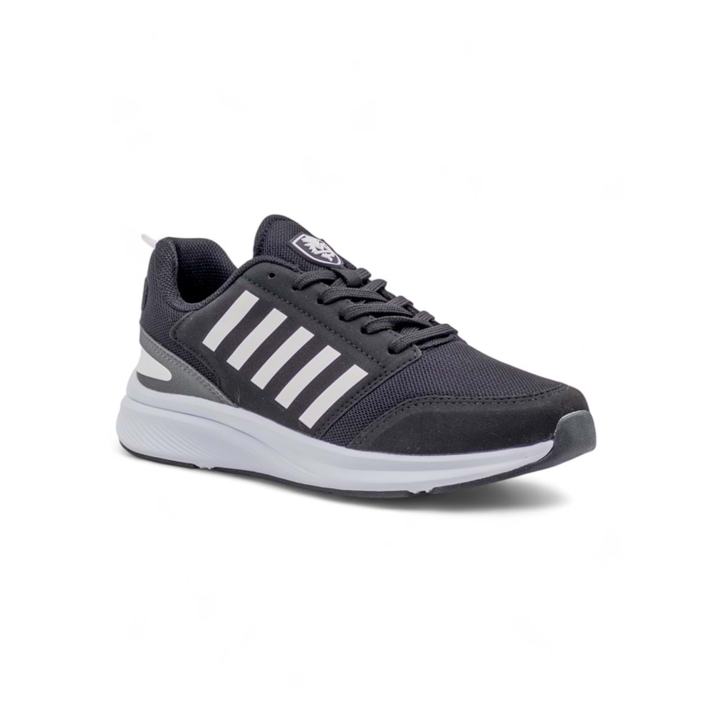 MP 251-2334 ERKEK SPOR AYAKKABI - SİYAH-BEYAZ - 40